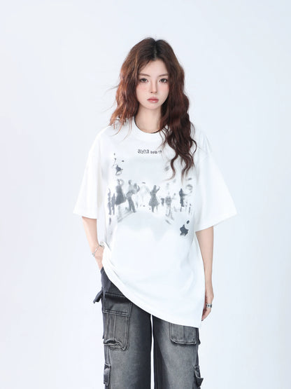 European Hiphop Short Sleeve T-Shirt ZCK0002