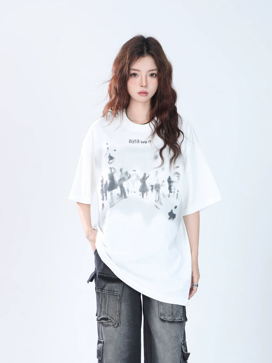 European Hiphop Short Sleeve T-Shirt ZCK0002
